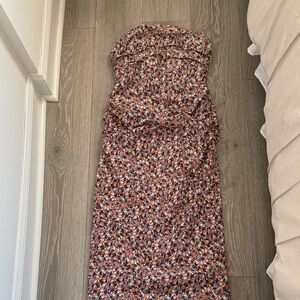 Anthropologie Strapless Dress